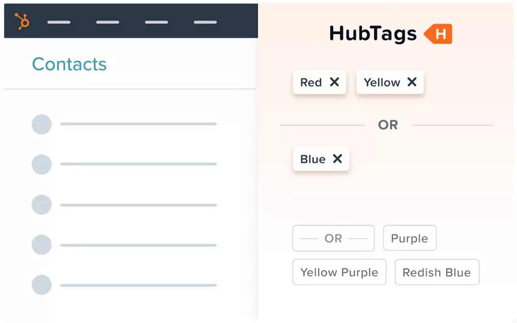 HubTags - tag and filter HubSpot contacts