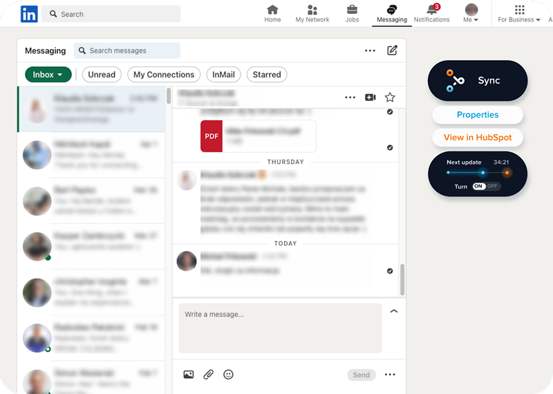 Inbox widget image